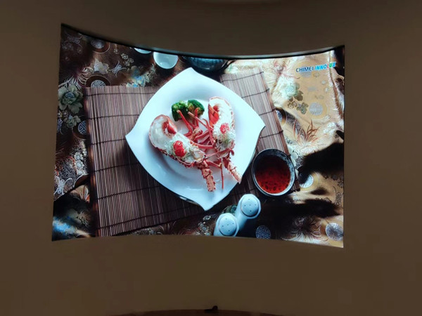 高青室内P2.5弧形LED屏